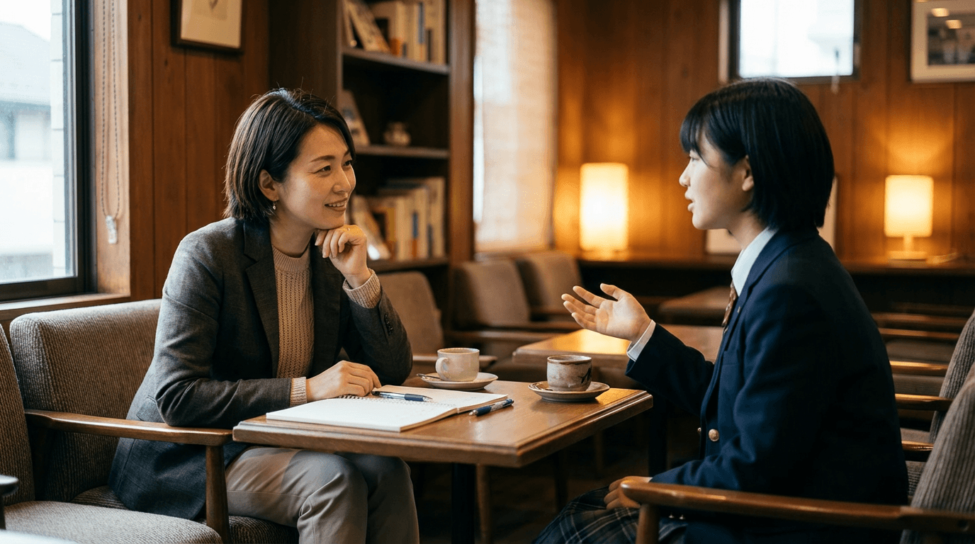 Will Be メンタリングのカウンセリング・セッションの様子